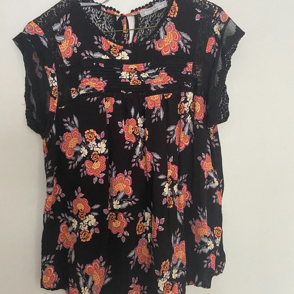 Set of 2 Career Floral Blouses / Tops Size XL - Picture 5 of 9